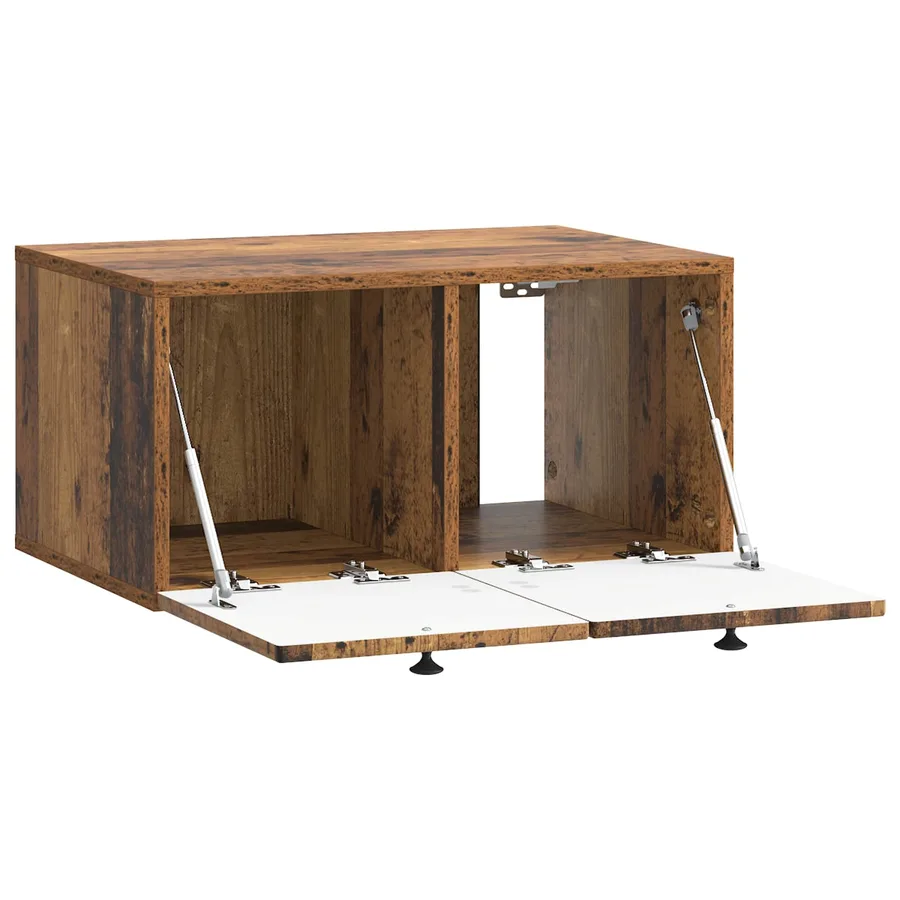 Meuble TV mural Bois ancien 59,5 x 41 x 30 cm Bois d'ingénierie - 5