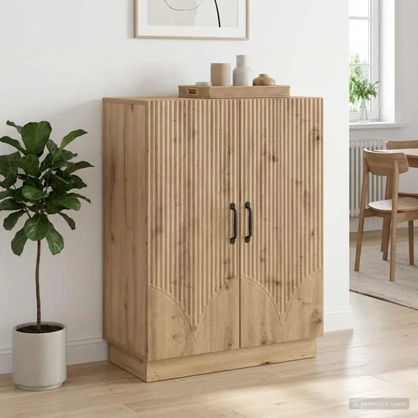 Buffet Chêne artisanal 66 x 34,5 x 87 cm Bois d'ingénierie