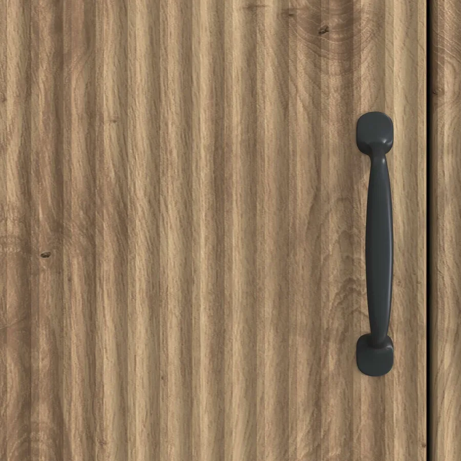 Buffet Chêne artisanal 66 x 34,5 x 87 cm Bois d'ingénierie - 10