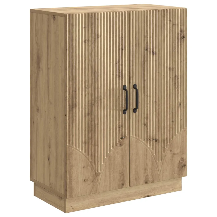 Buffet Chêne artisanal 66 x 34,5 x 87 cm Bois d'ingénierie - 2