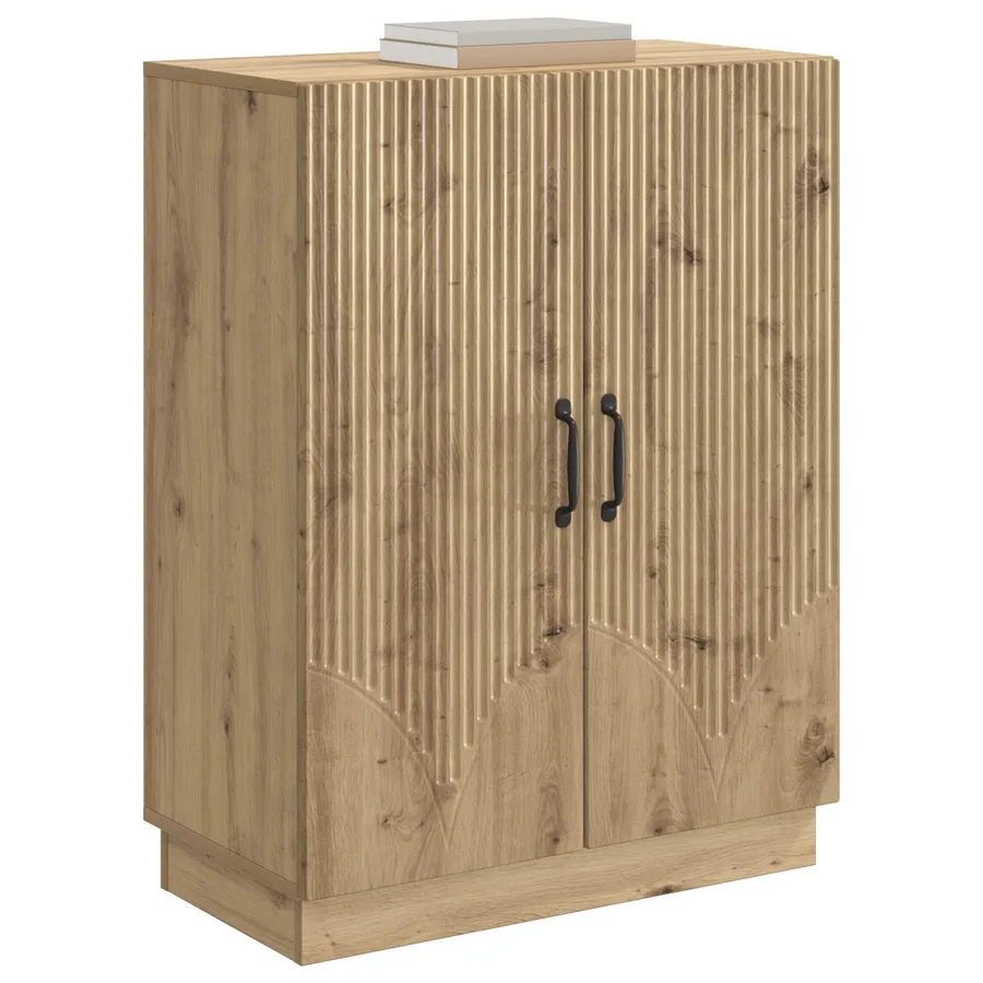 Buffet Chêne artisanal 66 x 34,5 x 87 cm Bois d'ingénierie - 3