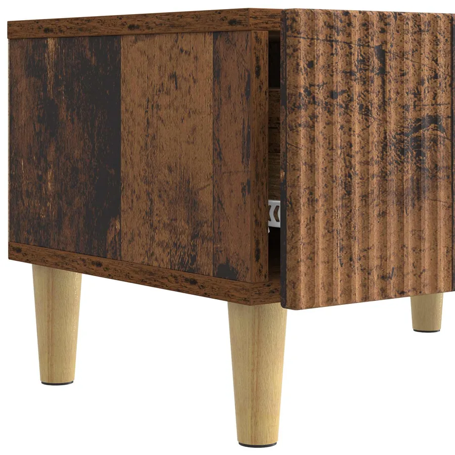Meuble TV Bois ancien 147 x 34,5 x 30 cm Bois d'ingénierie - 9