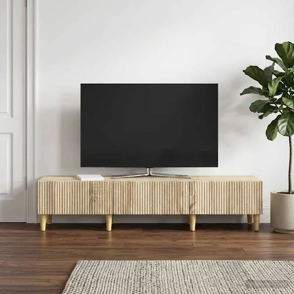 Meuble TV Chêne Sonoma 147 x 34,5 x 30 cm Bois d'ingénierie