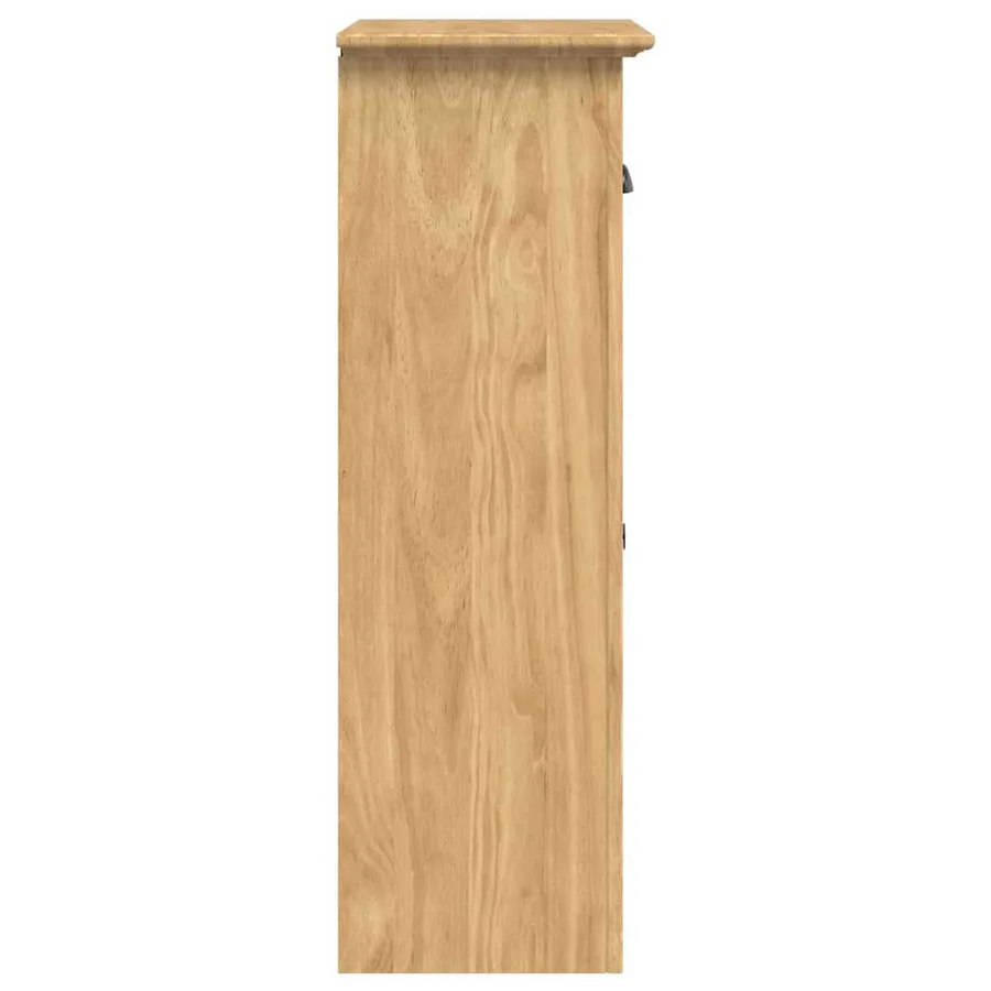 Cabinet de salle de bain BODO Marron miel 44 x 30 x 90 cm - 5