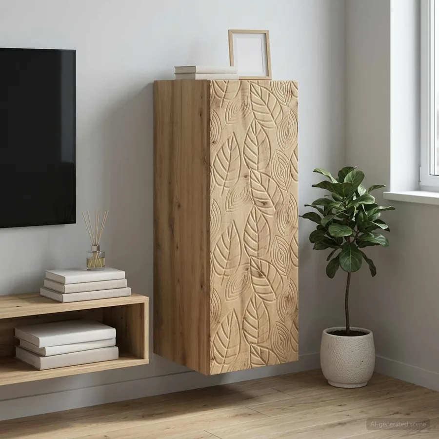 Armoire Murale 33 x 34,5 x 90 cm Bois d'ingénierie
