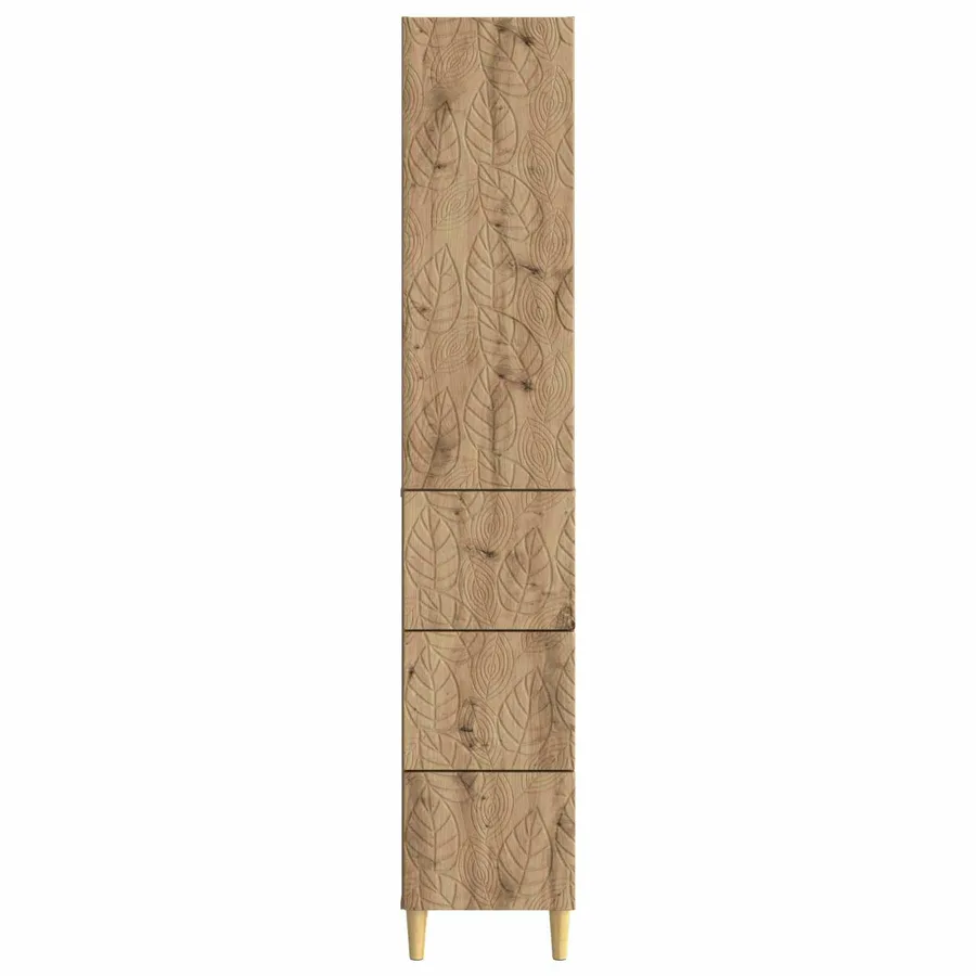 Ensemble de Meubles 2 pc 33 x 34,5 x 90 cm Bois d'ingénierie - 5