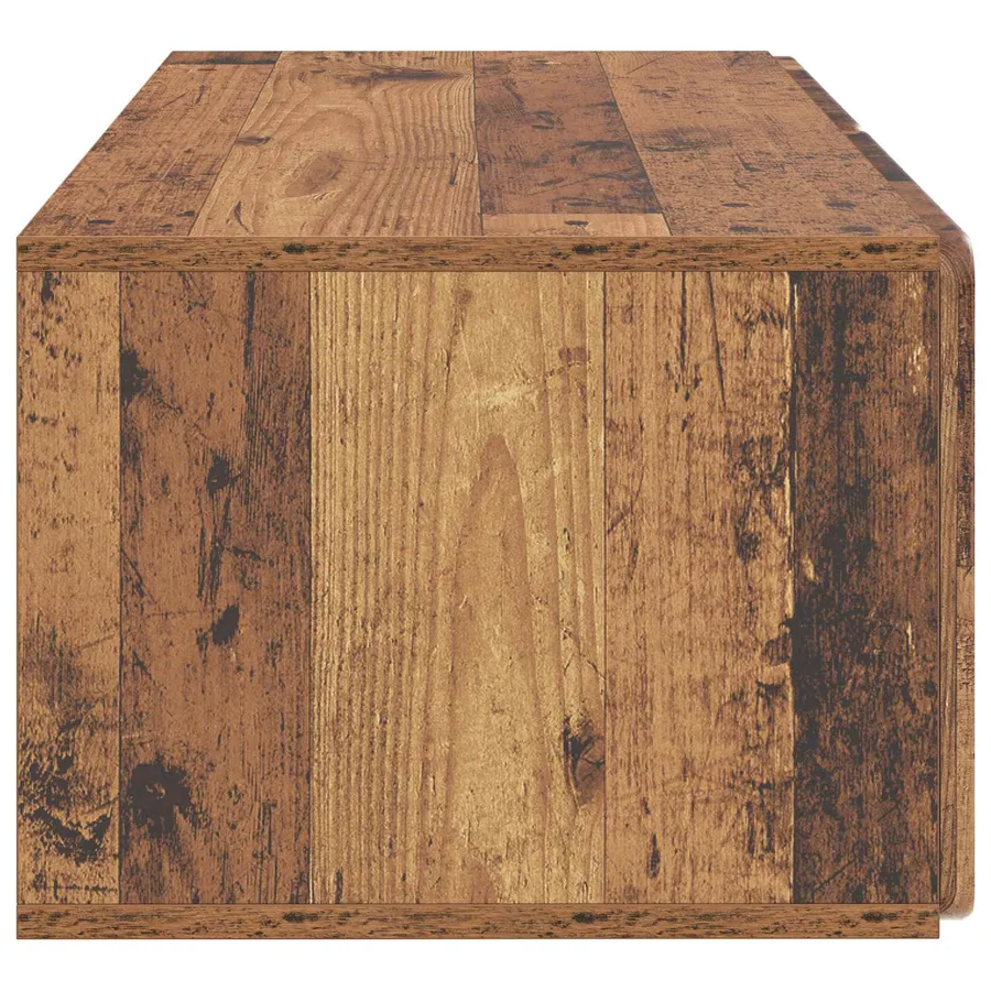 Meuble TV mural 78,5 x 41 x 30 cm Bois ancien Bois d'ingénierie - 7