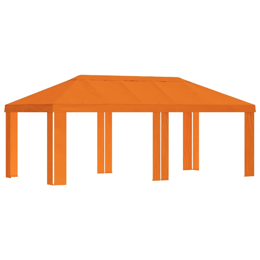 Housse de Gazebo 6 x 3 m Orange Polyester 190 gsm - 2