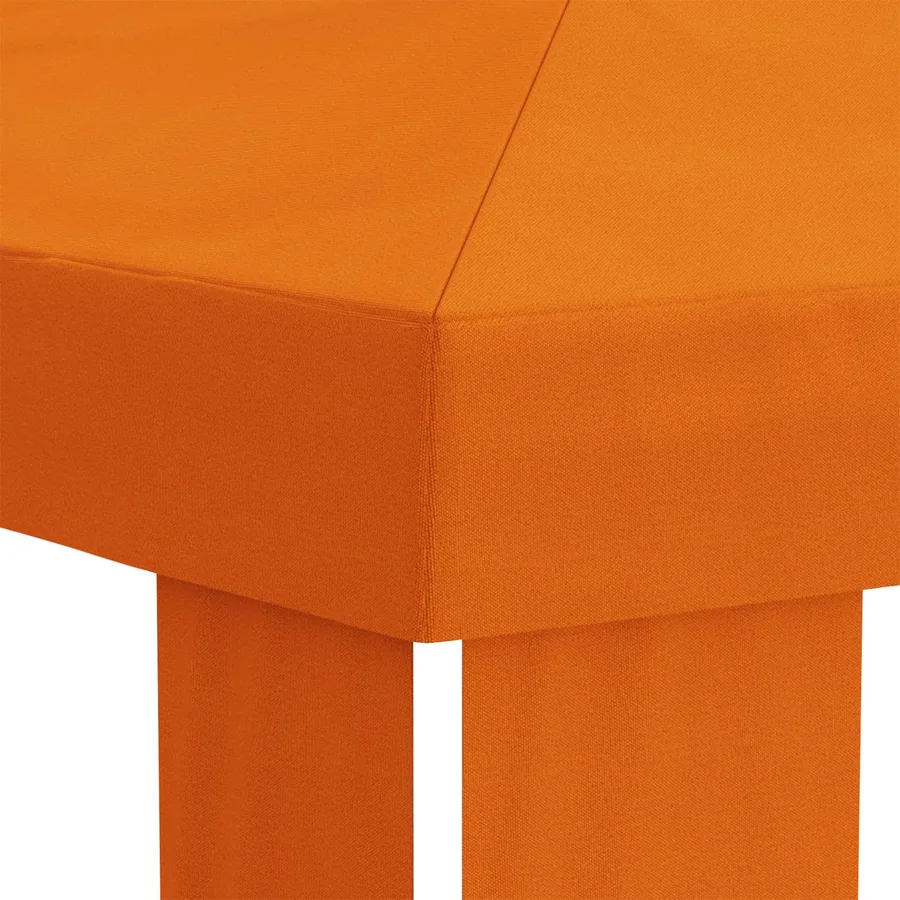 Housse de Gazebo 6 x 3 m Orange Polyester 190 gsm - 5