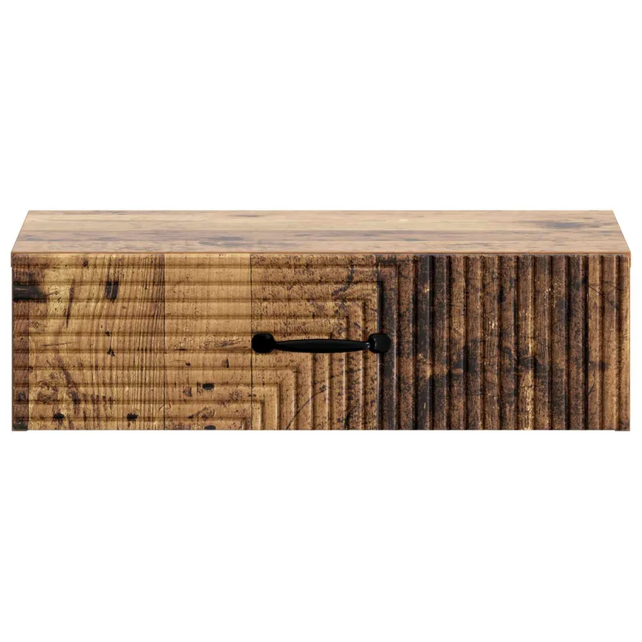 Table d'appoint murale Bois ancien 59 x 34,5 x 17 cm - 5