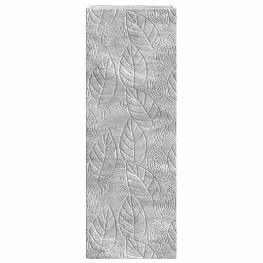 Armoire Murale Gris béton 33 x 34,5 x 90 cm Bois d'ingénierie - 4
