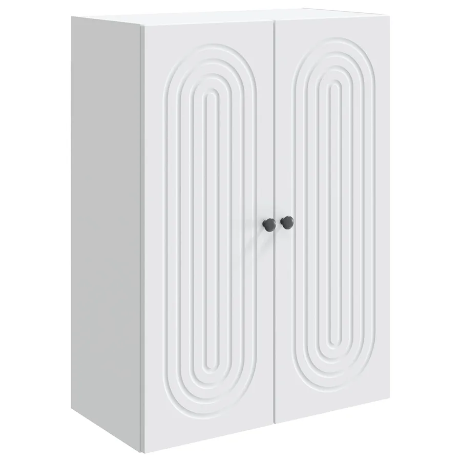 Armoire Murale Blanc 66 x 34,5 x 90 cm Bois d'ingénierie - 2