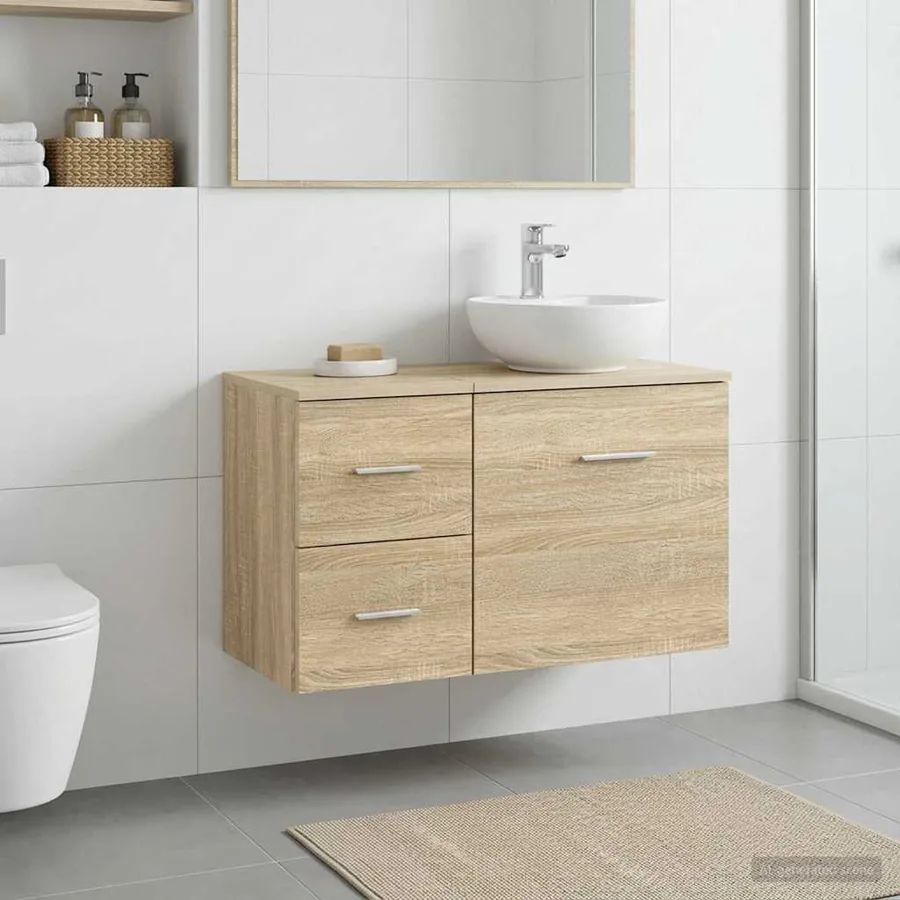 Meuble de Salle de Bain In-between Chêne Sonoma 30 x 41 x 50 cm