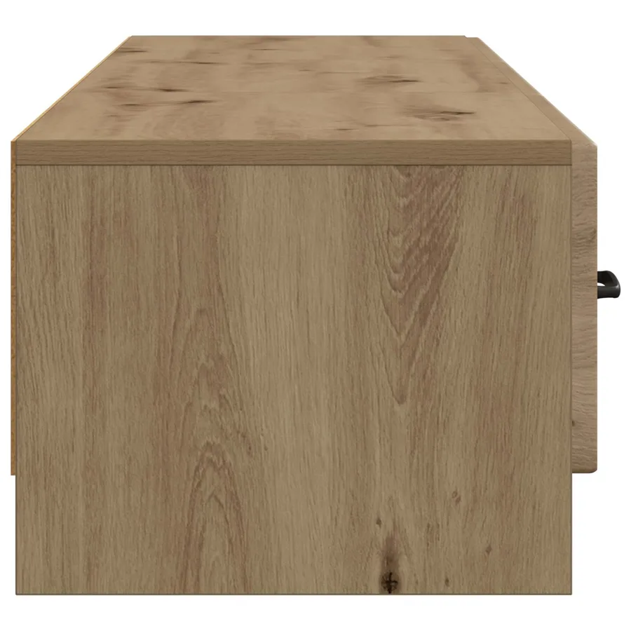 Meuble TV 147 x 34,5 x 27 cm Chêne artisanal Bois d'ingénierie - 7