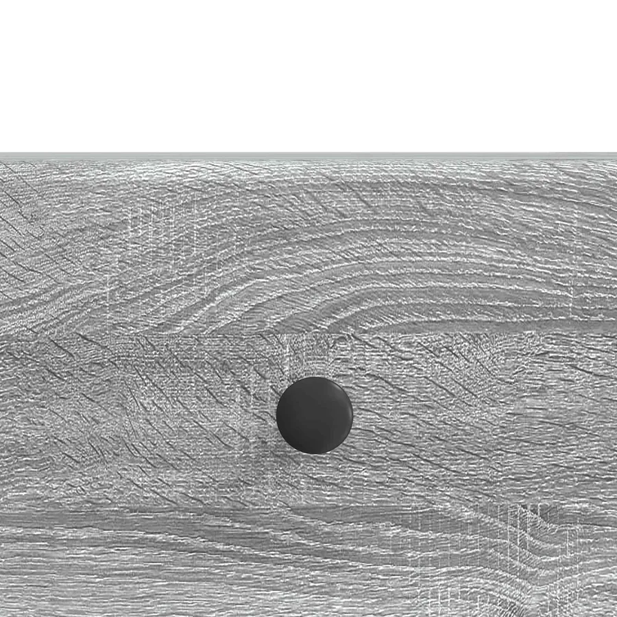 Meuble TV Sonoma gris 147 x 34,5 x 30 cm Bois d'ingénierie - 10