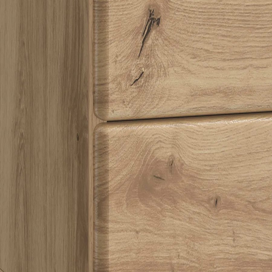 Cabinet de chevet 2 pc Chêne artisanal 43 x 34,5 x 47,5 cm - 10