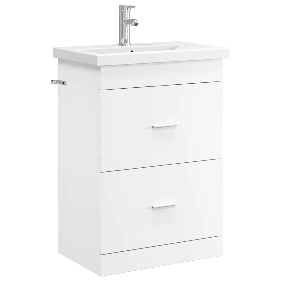 Ensemble de mobilier de salle de bain Blanc 61 x 40 x 84,5 cm - 2