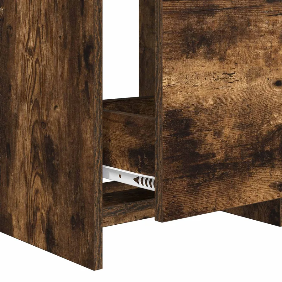 Ensemble de mobilier de salle de bain Chêne fumé - 8