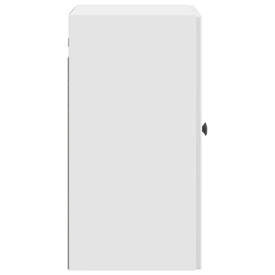 Armoire Murale Blanc brillant 59 x 31 x 60 cm Bois d'ingénierie - 5