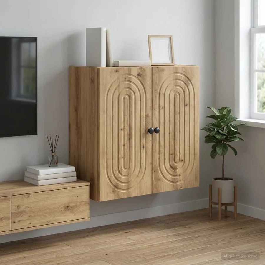 Armoire Murale 59 x 31 x 60 cm Bois d'ingénierie