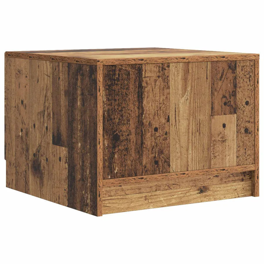 Table basse Bois ancien 49 x 50 x 37 cm Bois d'ingénierie - 7