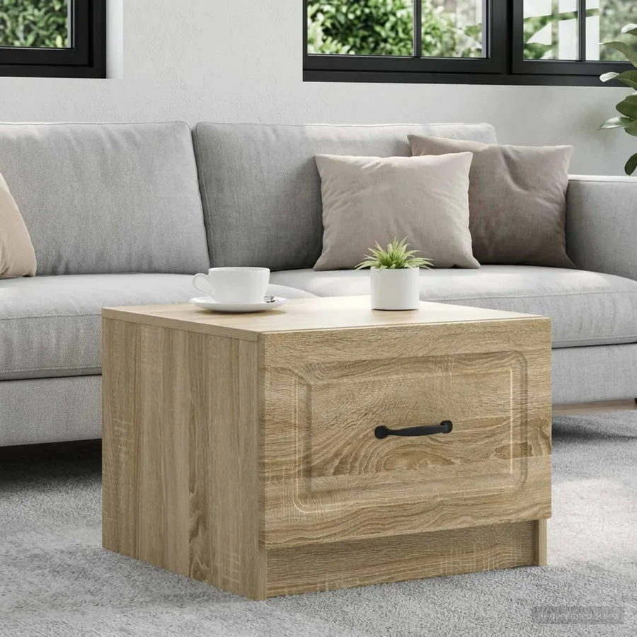 Table basse Chêne Sonoma 49 x 50 x 37 cm Bois d'ingénierie