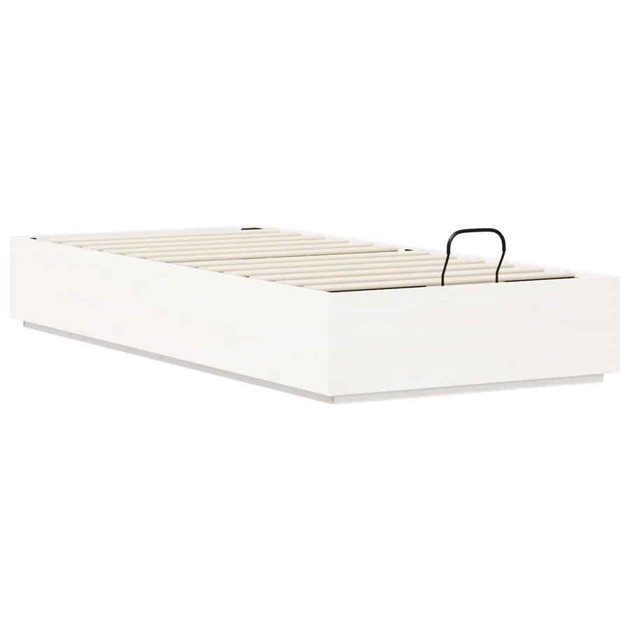 Cadre de lit ottoman avec rangement Blanc 80 x 200 cm - 6