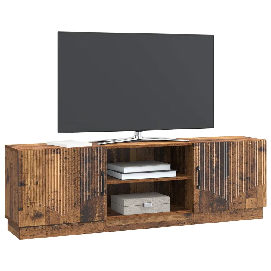 Meuble TV Bois ancien 150 x 31 x 47 cm Bois d'ingénierie - 3