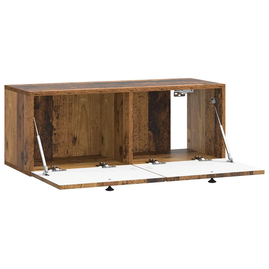 Meuble TV mural Bois ancien 78,5 x 31 x 30 cm Bois d'ingénierie - 5
