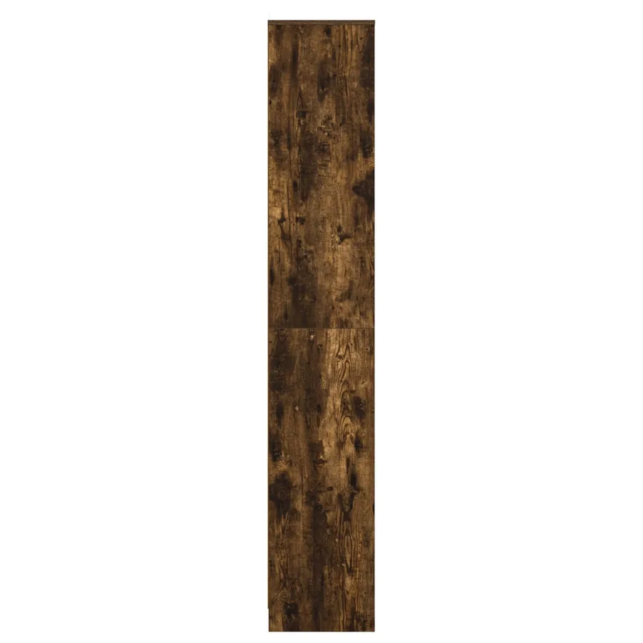 Armoire de salle de bain Chêne fumé 30 x 33 x 190 cm - 4