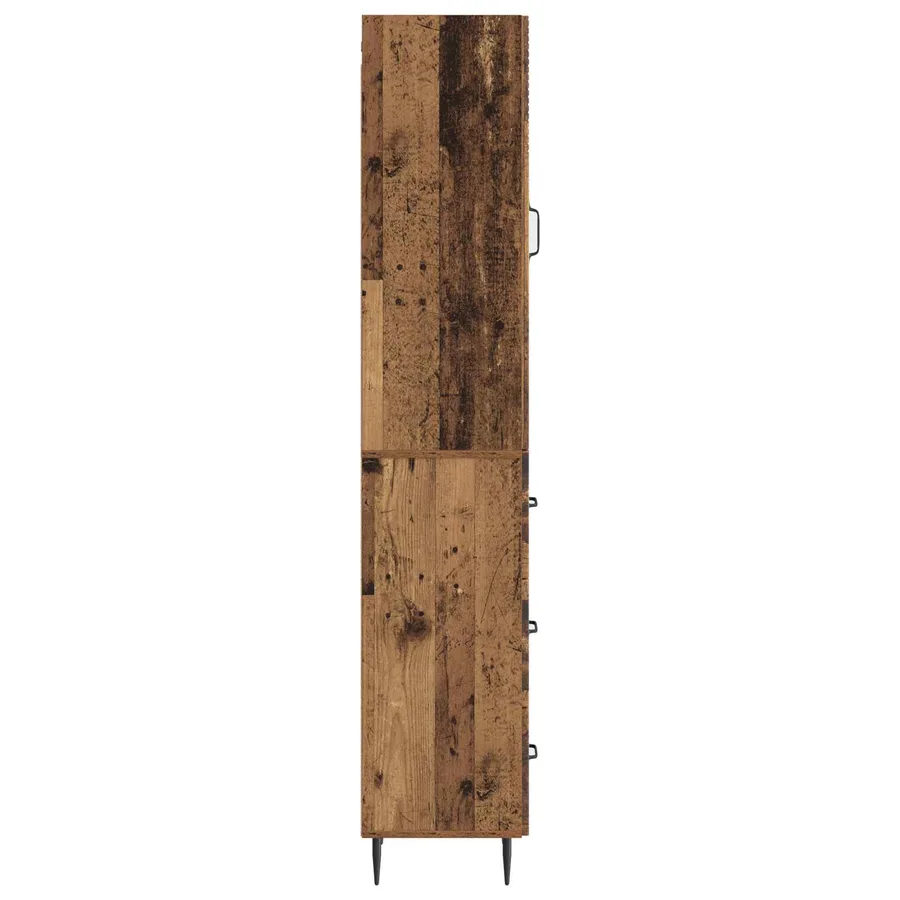 Ensemble de Meubles 2 pcs Bois ancien 33 x 34,5 x 90 cm - 6