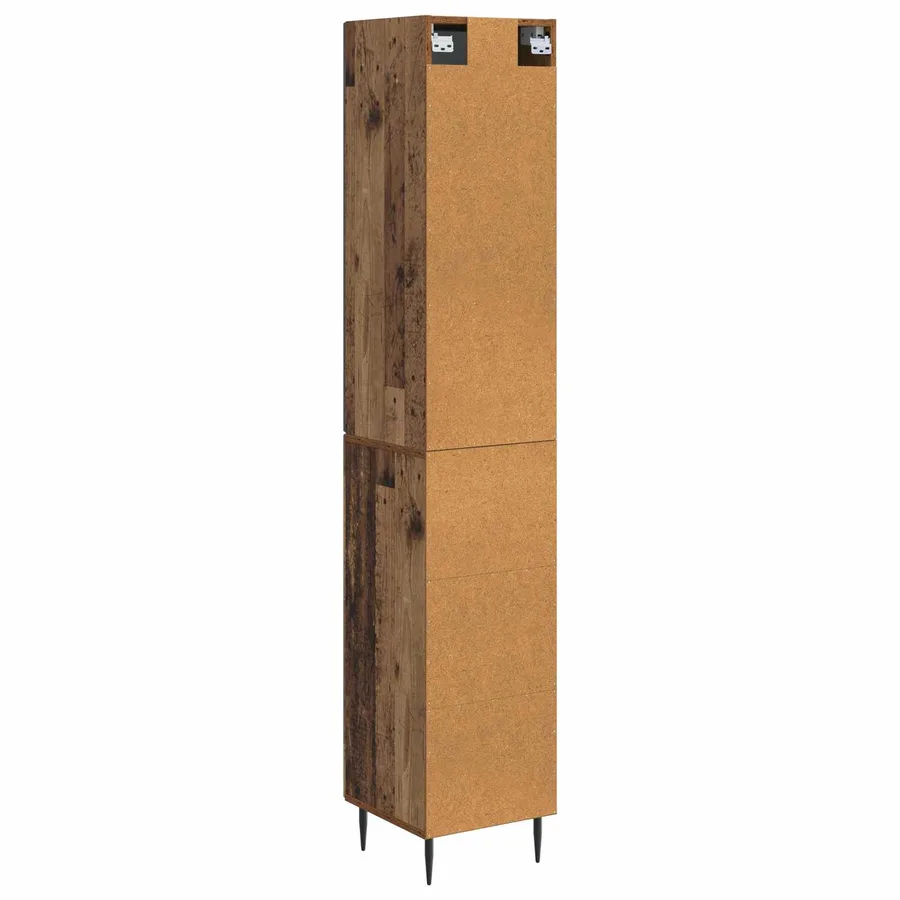 Ensemble de Meubles 2 pcs Bois ancien 33 x 34,5 x 90 cm - 7