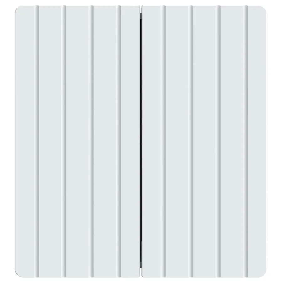 Armoire Murale Blanc 59 x 31 x 64 cm Bois d'ingénierie - 4