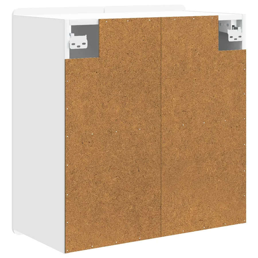 Armoire Murale Blanc 59 x 31 x 64 cm Bois d'ingénierie - 6