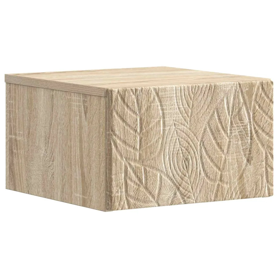 Table d'appoint murale 2 pcs Chêne Sonoma 34,5 x 33 x 20 cm - 4