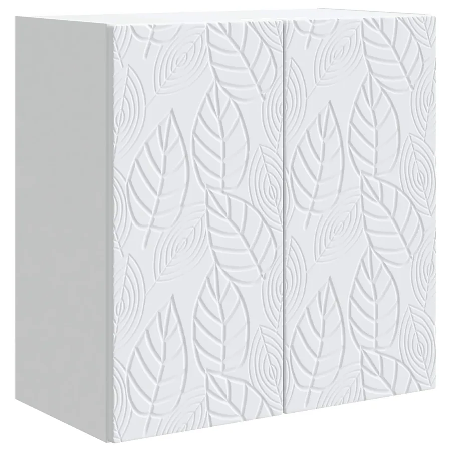 Armoire Murale Blanc 59 x 31 x 60 cm Bois d'ingénierie - 2