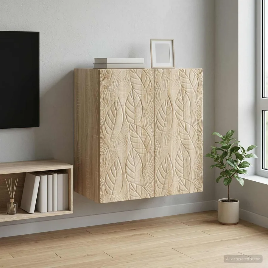 Armoire Murale Chêne Sonoma 59 x 31 x 60 cm Bois d'ingénierie