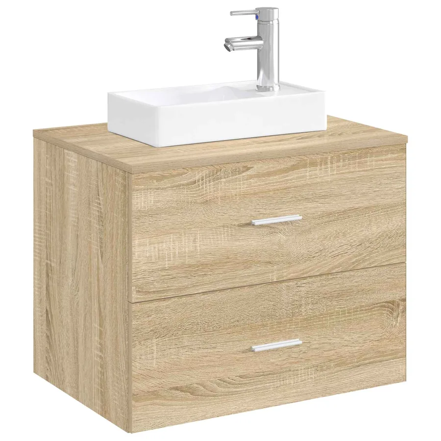 Lavabo de salle de bains Chrome 40,5 x 22,5 x 11,5 cm métal - 3
