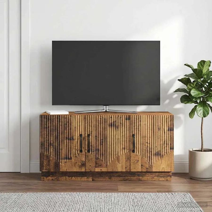 Meuble TV Bois ancien 99 x 34,5 x 47 cm Bois d'ingénierie