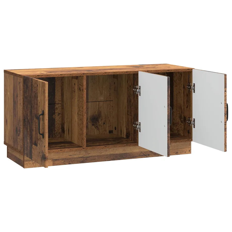 Meuble TV Bois ancien 99 x 34,5 x 47 cm Bois d'ingénierie - 5