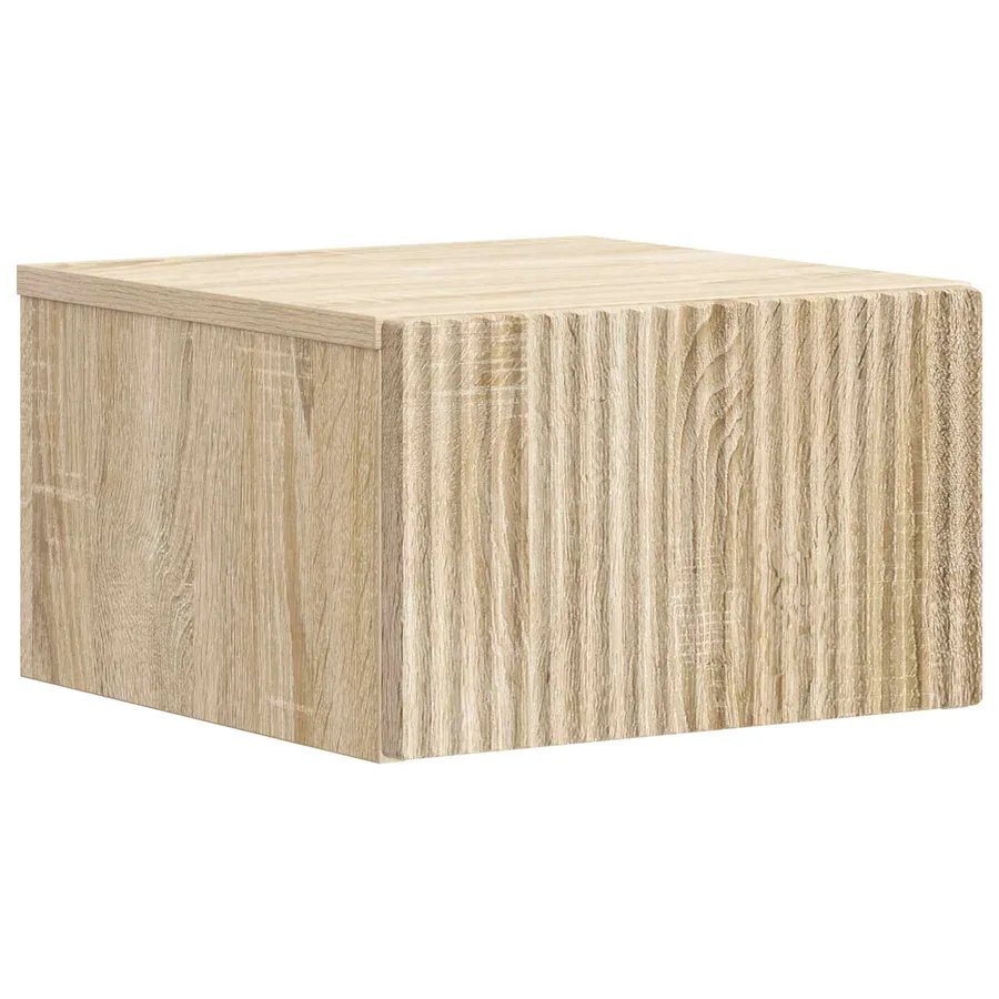 Cabinet de chevet mural Chêne Sonoma 33 x 34,5 x 20 cm - 2