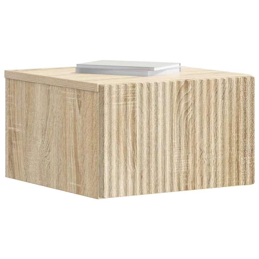 Cabinet de chevet mural Chêne Sonoma 33 x 34,5 x 20 cm - 3
