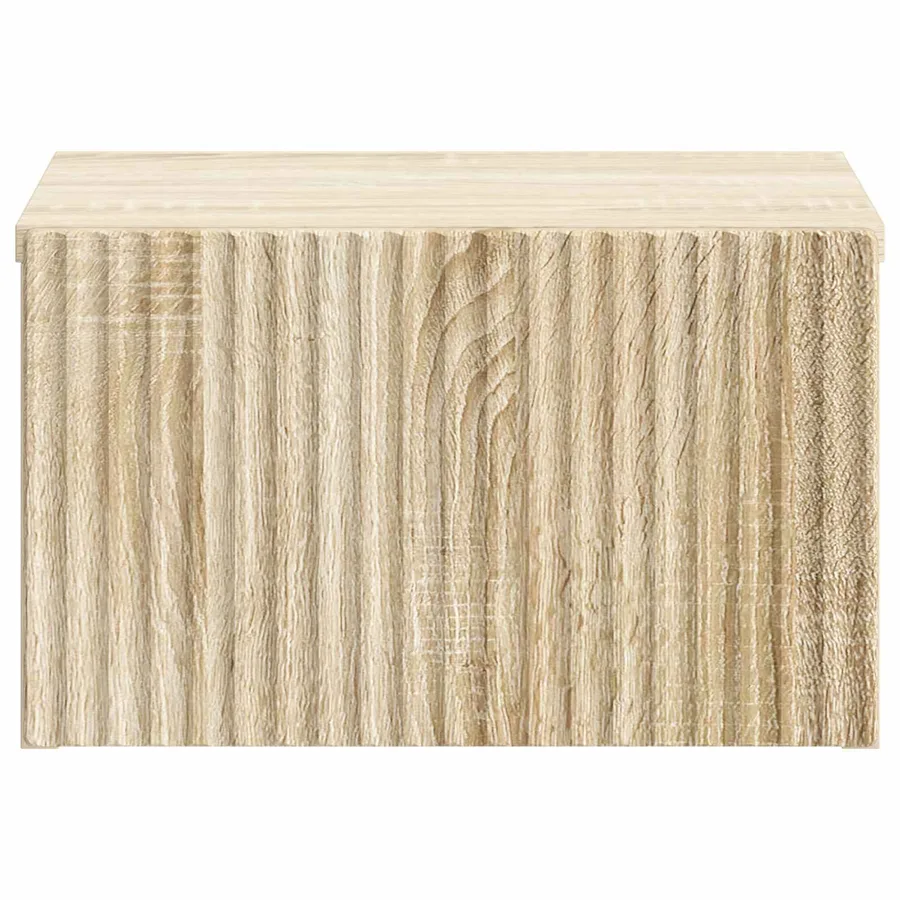 Cabinet de chevet mural Chêne Sonoma 33 x 34,5 x 20 cm - 5