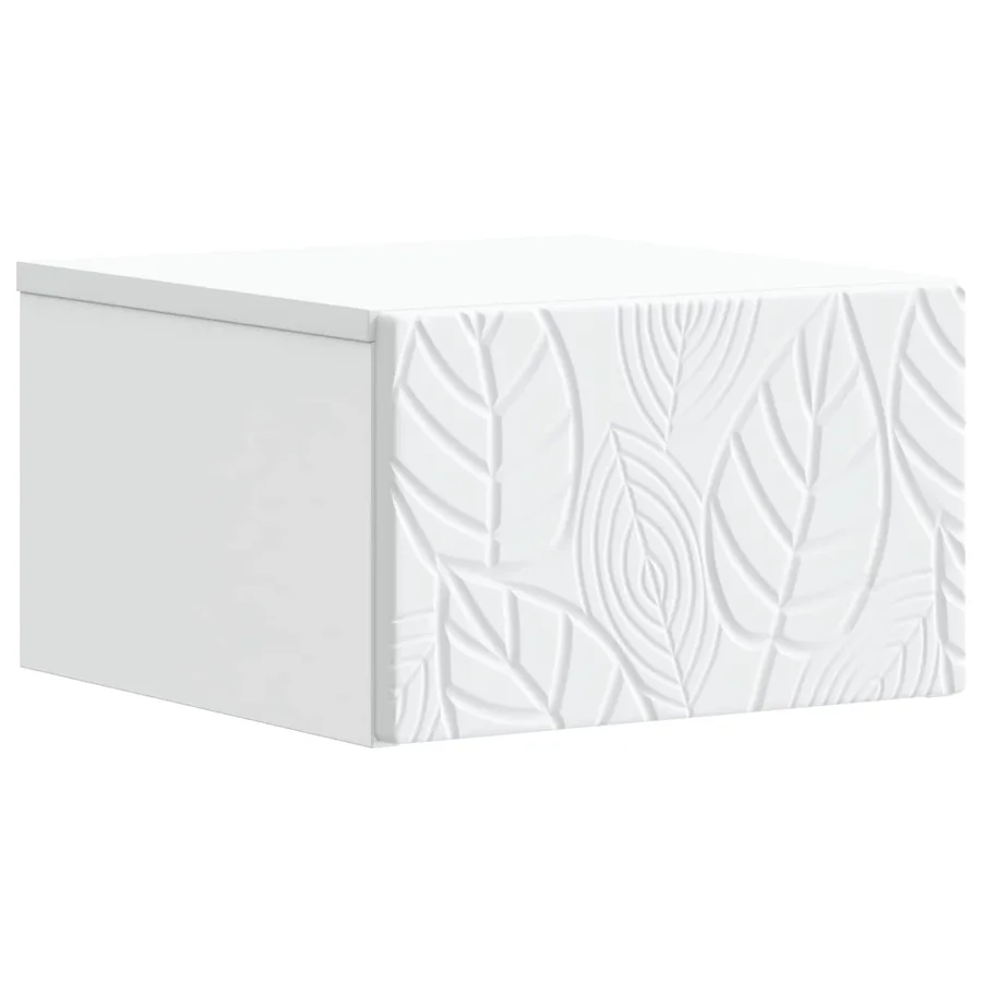 Table d'appoint murale 2 pcs Blanc 34,5 x 33 x 20 cm - 4