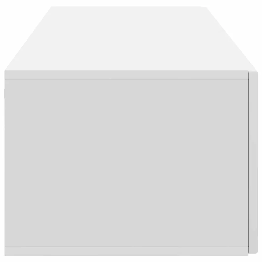 Meuble TV mural Blanc 98 x 41 x 30 cm Bois d'ingénierie - 7