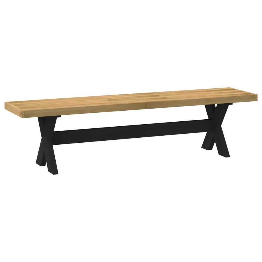 Banc de salle à manger NOAIN 160 x 41 x 45 cm Pin massif - 5