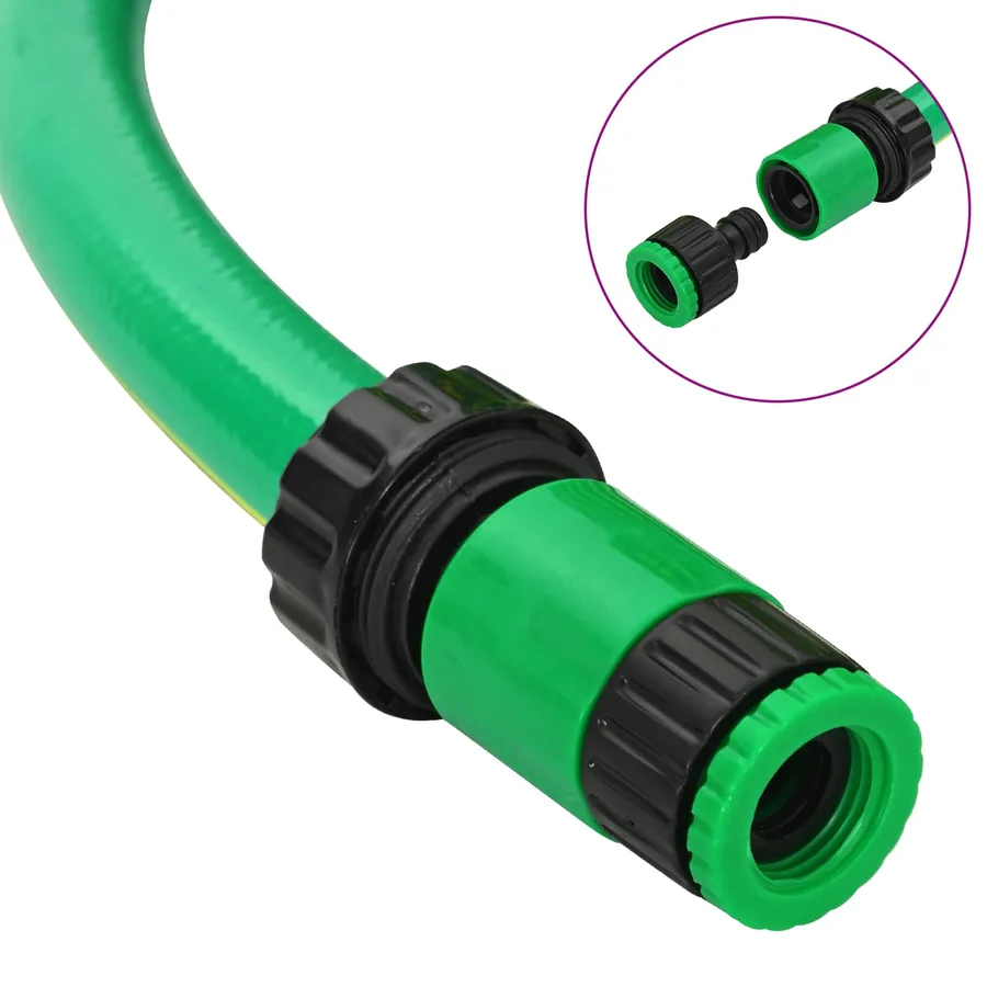 Tuyau de jardin 5 couches Vert et jaune 3 / 4'' 30 m PVC - 9