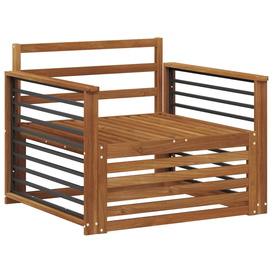 2 Pièce Canapé d’extérieur Naturel - 2