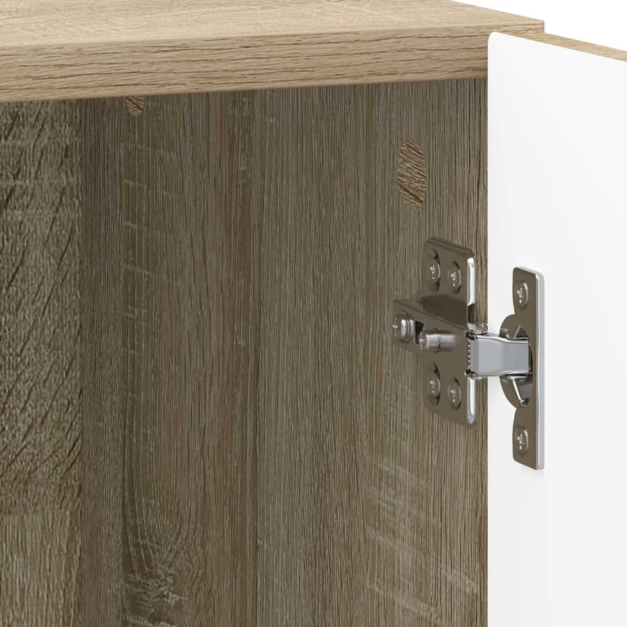 Cabinet de chevet 2 pcs Chêne Sonoma 43 x 34,5 x 47 cm - 11