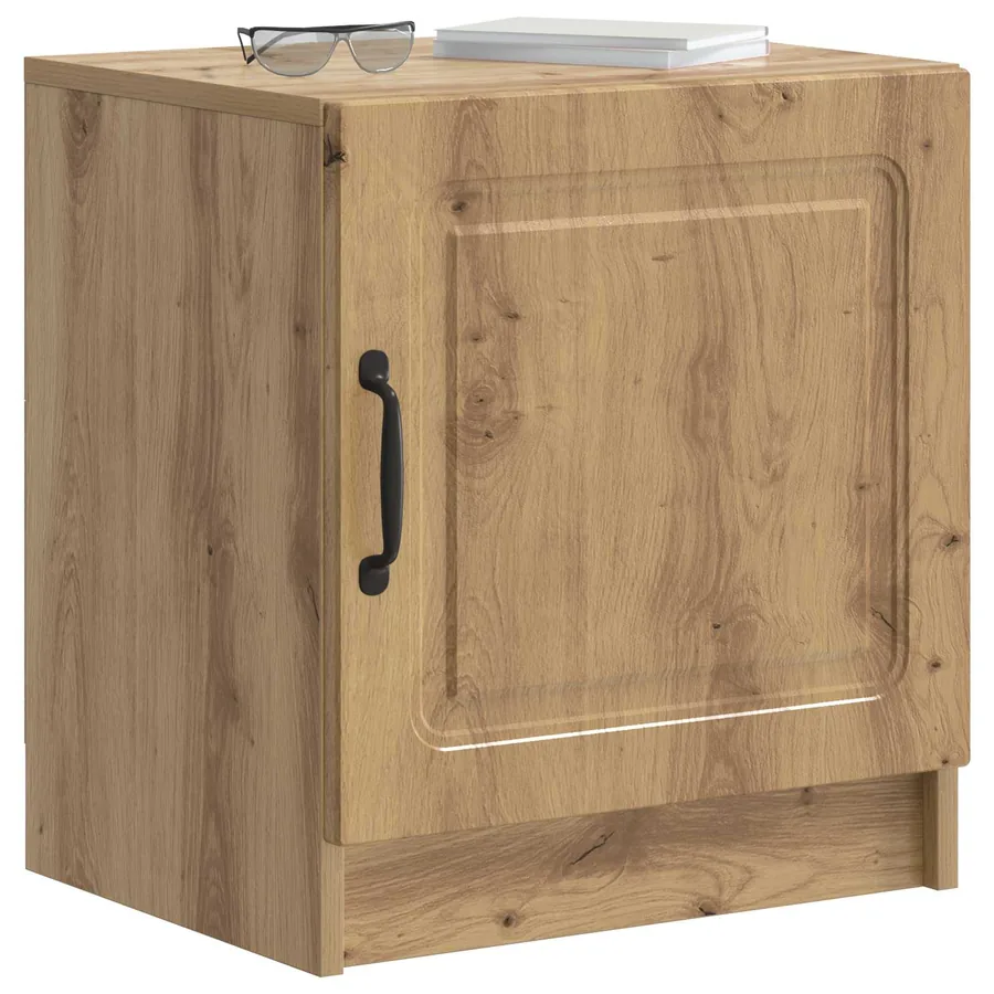 Cabinet de chevet 2 pc Chêne artisanal 43 x 34,5 x 47 cm - 3